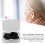 Portable Hearing Amplifier Cleaning Kit ABS Reusable Vent Brush 9