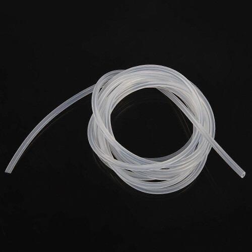 Σωλήνας σιλικόνης τροφίμων 1mm x 3mm για μπύρα, νερό, αέρα, 2 μέτρα 2