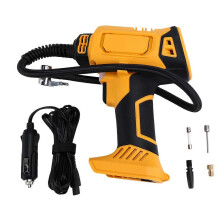 Pompa elettrica senza fili per gonfiaggio automatico dei pneumatici con manometro digitale per DeWALT