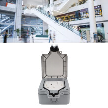 Outdoor Waterproof Switch Socket Box, 15.8x9x11.4cm, Splashproof Dustproof