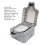 Outdoor Waterproof Switch Socket Box, 15.8x9x11.4cm, Splashproof Dustproof 10