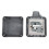 Outdoor Waterproof Switch Socket Box, 15.8x9x11.4cm, Splashproof Dustproof 5