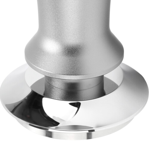 Kaffeetamper 51mm Edelstahl 88mm Silber 2