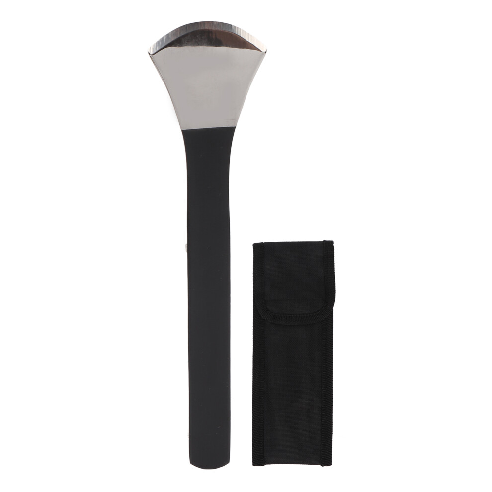 Foot Exfoliator Tool Calluses Remover Stainless Steel Foot Care Kit Pedicure Accessories Ergonomic Handle Portable Foot Scraper For Smooth Feet