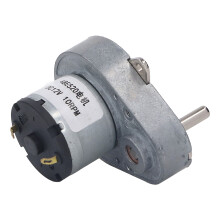 DC Getriebemotor 10 U/min Aluminium Messing Exzenterwelle DC 12V für Fenster und Winden