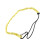 Sturdy Nylon Tool Tether Rope with Climbing Hook Yellow 5ft 6