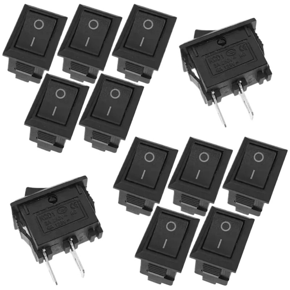 5/20/100Pcs Kcd1 15 * 21Mm 2Pin Onoff Boatshape Switch 10 * 15Mm Snapin Rocker Switch Kcd Switches(Kcd11 10X15mm,20Pcs) Kcd11 10X15mm 20Pcs 9426802542653