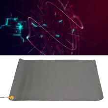 Antistatic Rubber Workbench Mat with Grounding Wire, Non-Slip for Electronics