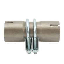 Raccord d'échappement en acier inoxydable de 45 mm à haute résistance pour véhicules – Étanchéité parfaite
