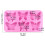 Romance Butterfly Cake Molds 6 Cavity Silicone-Light blue 2