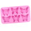 Romance Butterfly Cake Molds 6 Cavity Silicone-Light blue 5