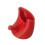 Multipurpose Kitchen Stand Mixer Attachments Flour Funnel-Red 1