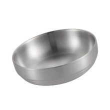 Elegante roestvrijstalen sauskom Compacts Kruidenbak-zilver