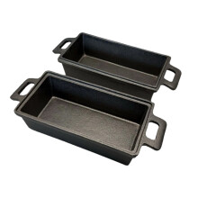 Moule à pain en fonte avec couvercle pour la cuisson du pain