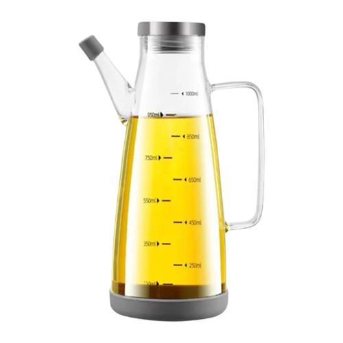 Professional Kitchen Oil Dispenser Solid Glass Leak-1000ml