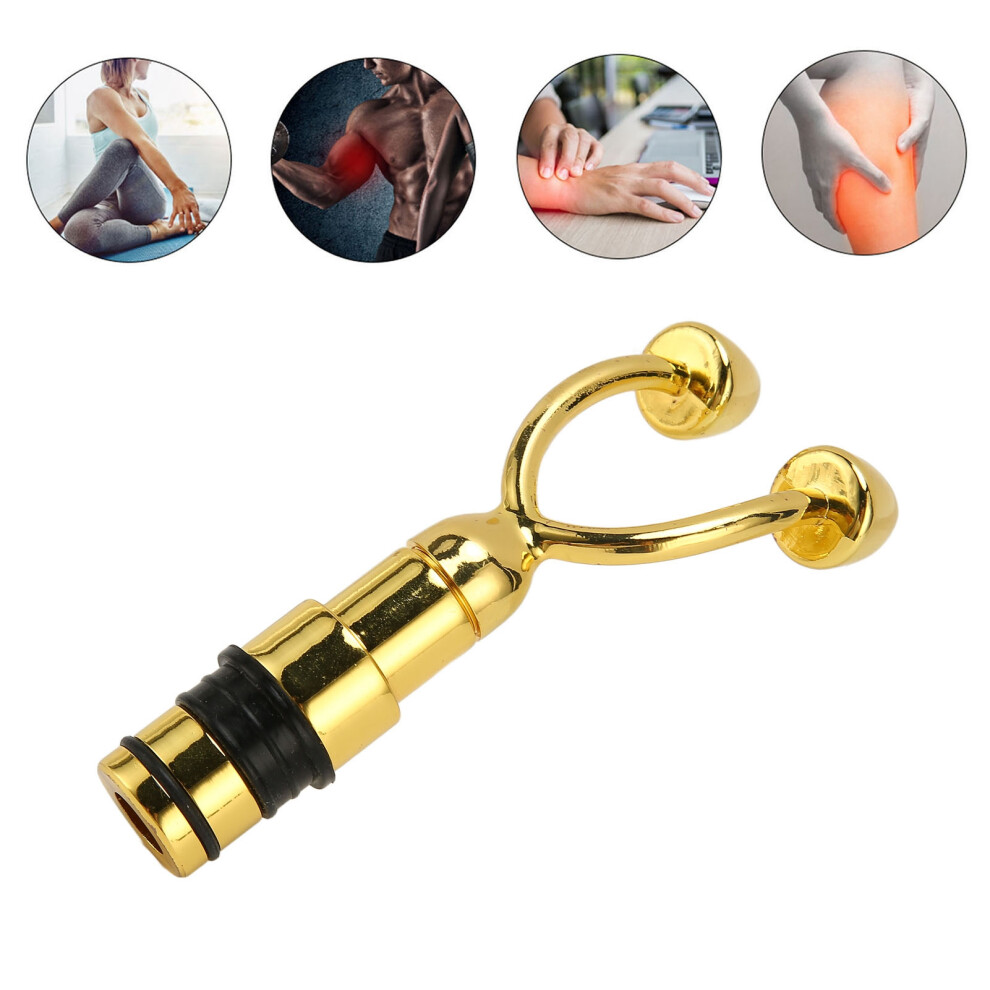 Stainless Steel V Face Massage Head - 0.7 Inch Muscle Relaxer Attachment
