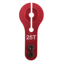 6 Stuecke 25 T Aluminium Servo Horn M3 gewinde Lenkung Arm High Torque Servos Motoren Teile RC Auto Flugzeug Boot