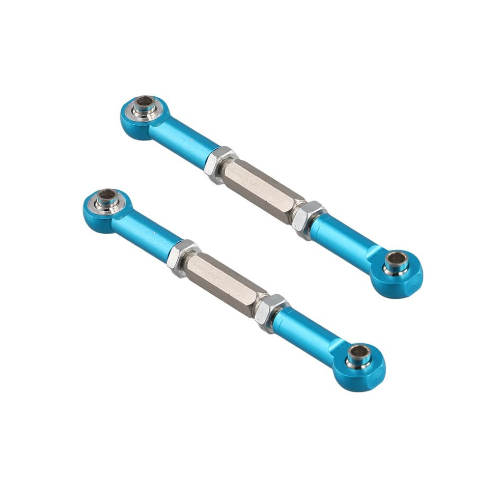 2Pcs Metal Adjustable Steering Linkage Servo Link Pull Rod For Slash 4X4 5807 Hq727 1/10 Rc Car Upgraded Parts,2 6031935012329