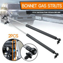 2 Teilige Motor Haubenstreben Motor Haube Gaslift StüTz DäMpfer für  Landcruiser Prado 120 Series 2002-2009 475MM