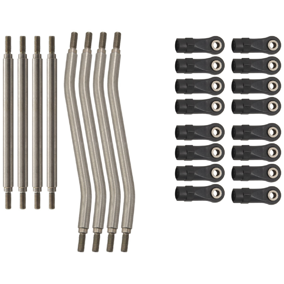 Metal Suspension Link Rod Linkage Steering Pull Rod For Axial Capra Axi03004 1/10 Rc Crawler Car Upgrade Parts 6033283931949