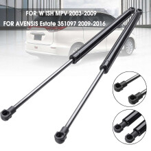 2 StüCk Auto Heck Kofferlift UnterstüTzt Gasdruck Feder Stoß DäMpfer für  WISH MPV AVENSIS Estate 2003-2016 351097 68950-05081