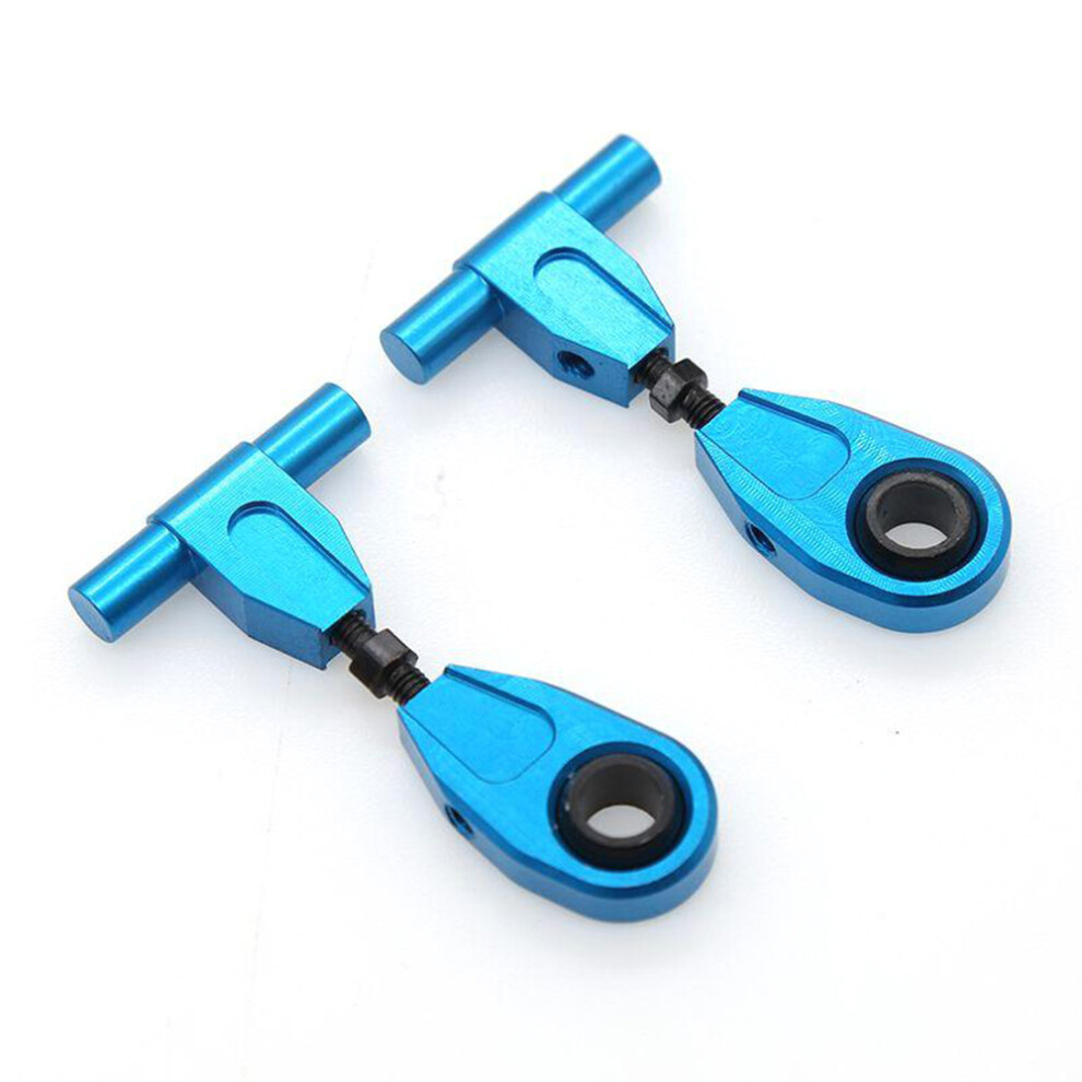 2Pcs Metal Front Upper Suspension Arms Swing Arm For Tt-02 Tt02 Tt02t 1/10 Rc Car Upgrade Parts, 6032503587683