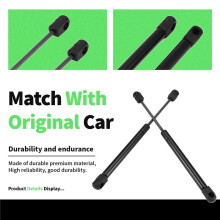 2Pcs Universal Gas Spring Lift Support Struts 310mm-130N Shaft for Canopy Back Side and Rear Windows 007115 6603030