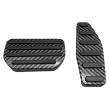 For Jimny 2019 2020 2021 Car Accelerator Brake Foot Pedal Cover Aluminum Alloy Pedal Pad Accessories, Automatic