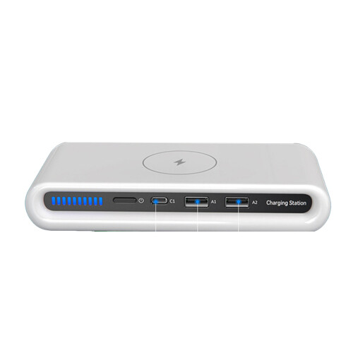Φορτιστής USB C πολλαπλών θυρών με λειτουργία γρήγορης φόρτισης, προηγμένα