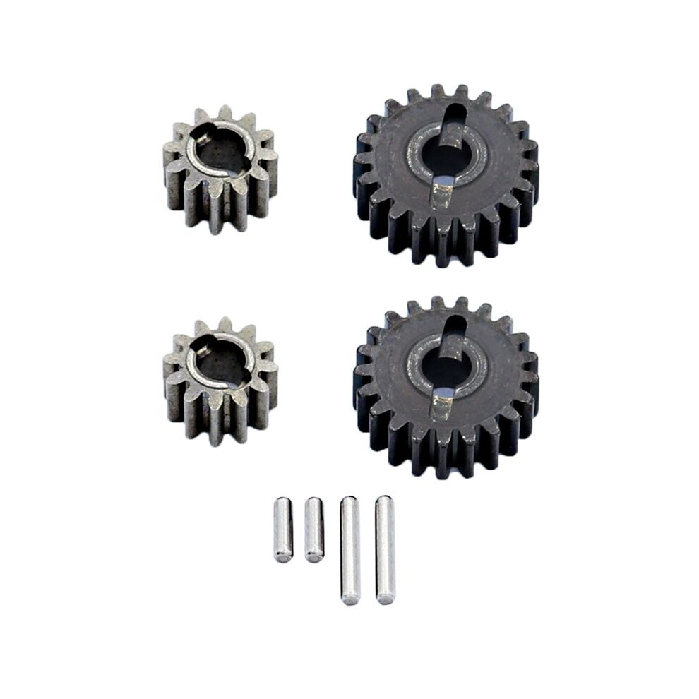 For Fms Fcx24 Metal Portal Axle Portal Gear Set 21T 12T 1/24 Rc Crawler Car Upgrades Parts Accessories 6031704103081