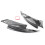 1Pair Car Front Left & Right Lower Bumper Splitter for  E90 E92 E93 M3 2006-2013 Front Lip Trim Protective Guard 6