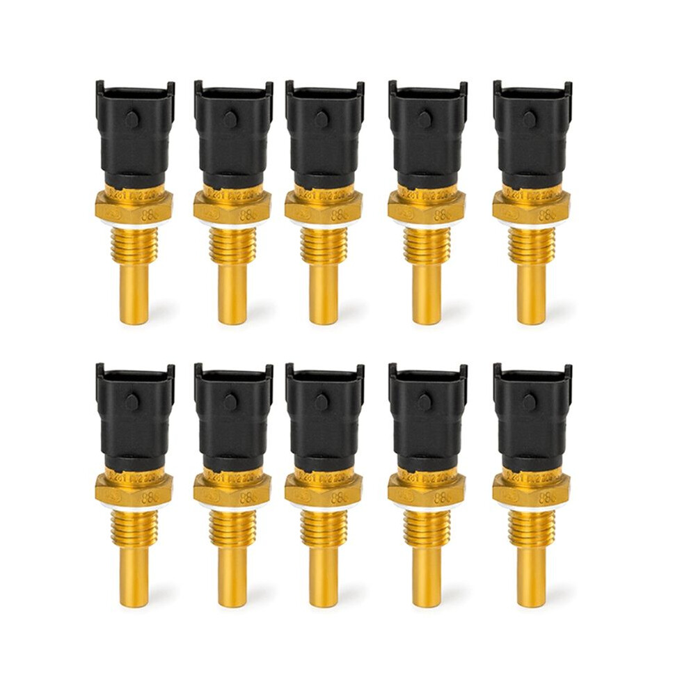 10Pcs Temperature Temp Sensor For Ranger 500 570 700 800 900 0281002209 0280130093 0280130094 4010644 6032983576436