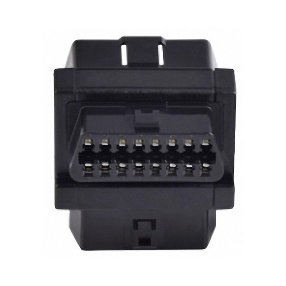 Car Obd2 One Minute Two Extension Cable Automotive Universal 16-Pin Core Splitter Connected To Obd Devices(B) Black 4711748450519