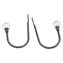B Grilli un Forma di U nel Metallo Accessori per Finestre Fermatenda Fermatenda da Muro Ganci Appendiabiti Accessori per la Casa