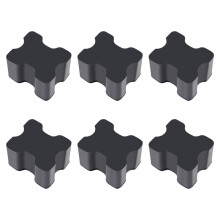 6PCS Car Coil Spring Spacers, Heavy Duty Rubber Coil Spring Booster for 1Inch to 1.5Inch Coil Spring Lift