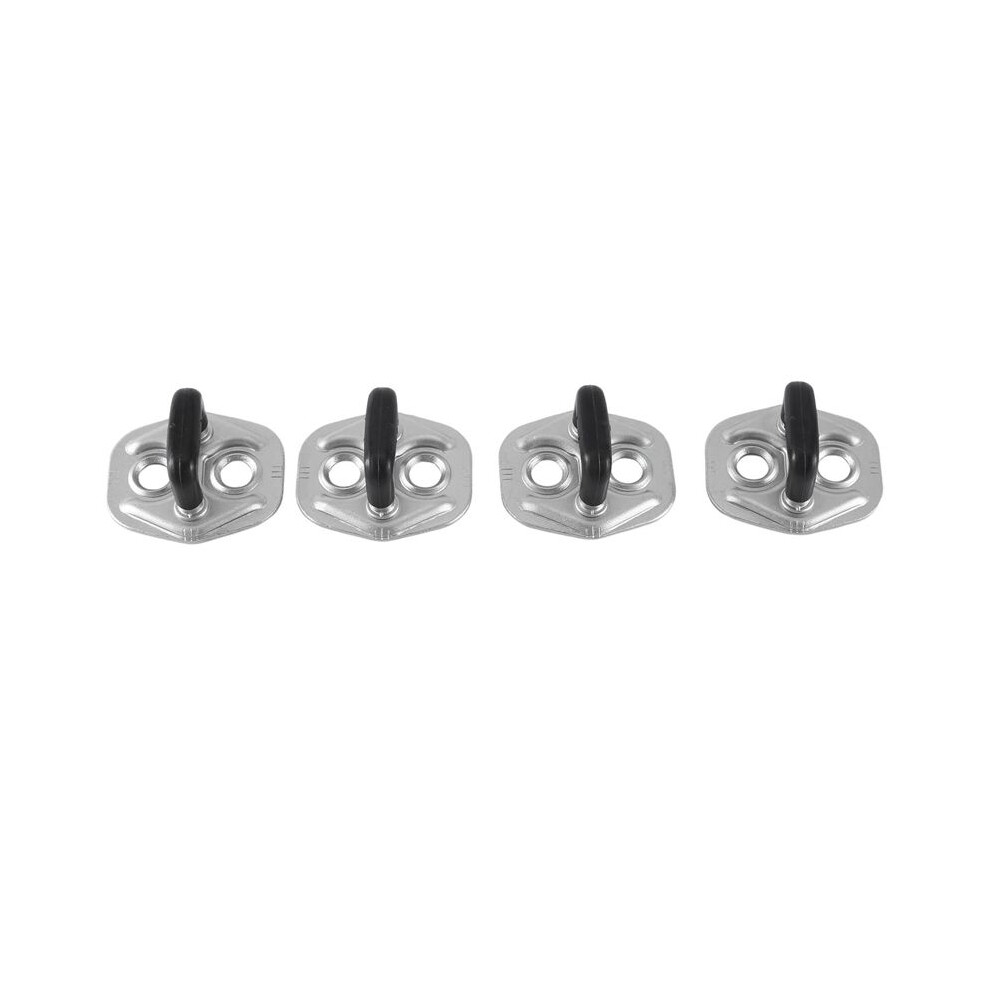 4Pcs Front Rear Right Left Door Lock Striker Plate For Patrol Gu Y61 2001-2011 Part Number : 8057085E1a, 8057070N00 6033665503603