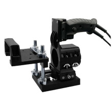 2-in-1 Invisible Fastener Opening Punching Locator Woodworking Trimming Slotting Bracket Cabinet Board Side Hole Fixture