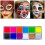 12 Farben Gesicht Körper Ölfarbe Kind Erwachsene 5