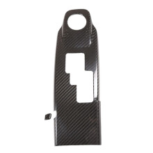 FöR GTR R35 2008-2016 Dry Carbon Fiber Center Console Kugghjulspanel Ramdekoration Lock Trim InteriöRtillbehöR