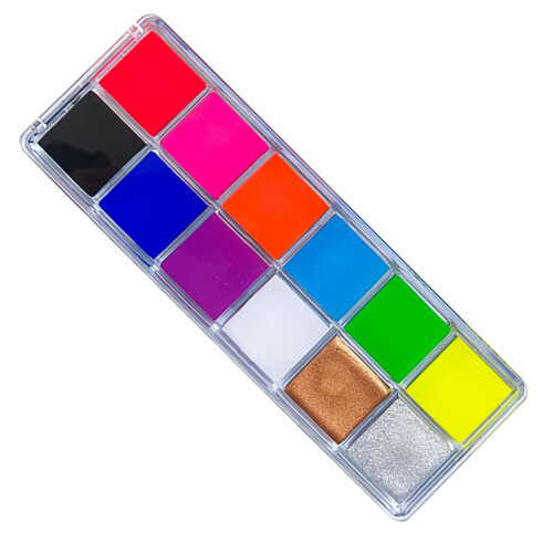 12 Farben Gesicht Körper Ölfarbe Kind Erwachsene 2