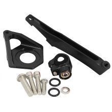 Motorcycle Steering Stabilizer Damper Mounting Bracket Kit for  YZF-R6 YZF600 2003 2004 2005 Black