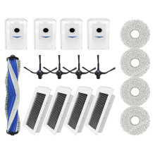 Für DEEBOOT X5 OMNI / X5 PRO Ersatzteile Zubehör Hauptseitenbürste Hepa-Filter Wischtuch Staubbeutel