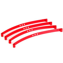 4 Stuks Superzacht Staal voor en Achteras Schokdemper Bladveer voor RC4WD · TF2 · 1/10RC Auto-Upgrade Onderdelen Accessoire
