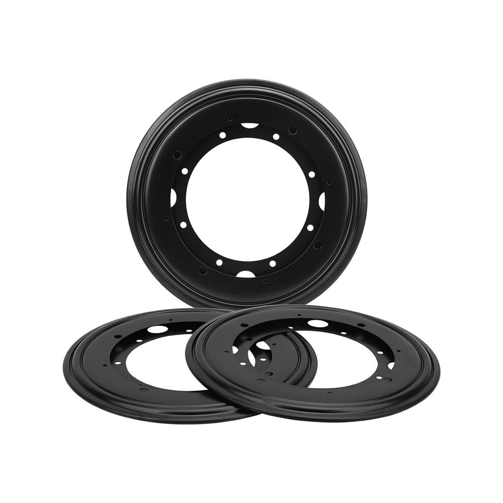3Pack 9In Round Lazysusan Turntable Bearing Plate, Rotating Swivel Plate, Turntable Base For Table Serving Tray Kitchen 6032037771916