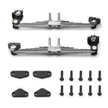 Metallupphängning Bladfjäderplatta Fjäderhängarsats för 1/14 för  RC Lastbil ()