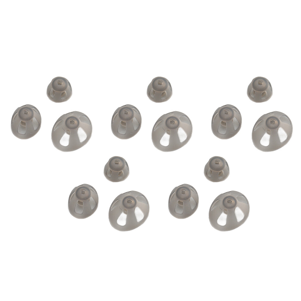 Professional Silicone Open Domes for Hearing Aids, Single Layer Earplugs