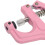 Rosa Aluminium-Ösenpresse-Set 5
