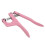 Rosa Aluminium-Ösenpresse-Set 16