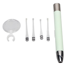 LED Ear Checking Penlight with Dual Light and 4 Tips, Green