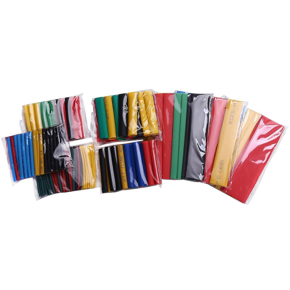 164-Piece Pe Heat Shrink Tubing Set Compatible With Cable Insulation, Assortment Of Heat Shrink Tubing And Tool Accessories 8375415578980